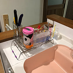 ピンクのシンクのインテリア実例 Roomclip ルームクリップ