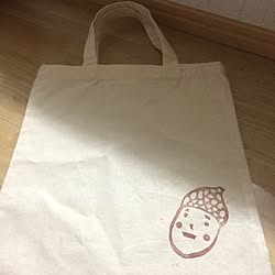 キッチン/トートバッグ/消しゴムハンコ/どんぐり/surimaレプリカ...などのインテリア実例 - 2016-09-09 22:22:03