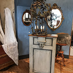 テーブル/美容室受付/ショップカウンター/chabbychic/antiqueshop...などのインテリア実例 - 2019-09-10 07:04:26