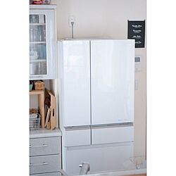 白い冷蔵庫のインテリア実例 Roomclip ルームクリップ