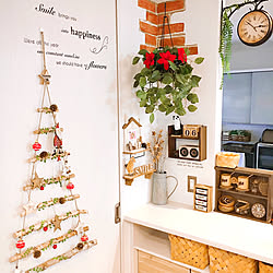 観葉植物 クリスマス装飾のインテリア実例 Roomclip ルームクリップ