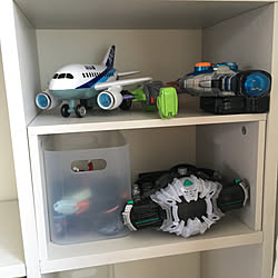 ニトリ 仮面ライダーベルト収納のインテリア実例 Roomclip ルームクリップ