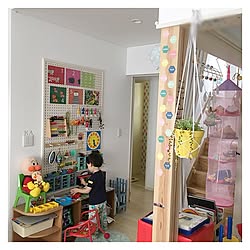 机/ランチョンマット/ニトリ/3歳2ヶ月/フェイクグリーン...などのインテリア実例 - 2016-06-22 15:27:21