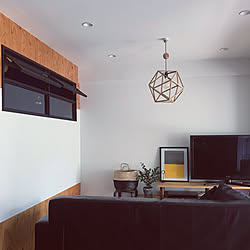 部屋全体/テレビボードDIY/オンデマンドエコカラット・モニター応募/フルリノベーション/マンションリノベ...などのインテリア実例 - 2018-09-03 21:39:40