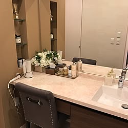 パウダールームのインテリア実例 Roomclip ルームクリップ