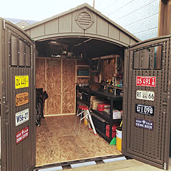 コストコ物置のインテリア実例 Roomclip ルームクリップ