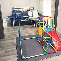 部屋全体/すっきり暮らしたい/こどもと暮らす/こどものいる暮らし/マンション暮らし...などのインテリア実例 - 2020-06-15 08:10:43