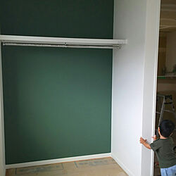 緑の壁紙のインテリア実例 Roomclip ルームクリップ
