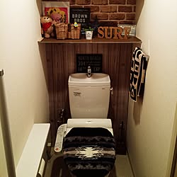 バス トイレ ふなっしー 壁紙のインテリア実例 16 11 19 12 41 Roomclip ルームクリップ