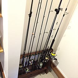 釣竿収納のインテリア実例 Roomclip ルームクリップ