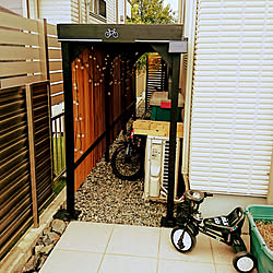 自転車置き場がない のインテリア実例 Roomclip ルームクリップ