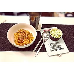 机/カフェ風トレー/パスタ/nikoさん真似っこ/100均アイテム...などのインテリア実例 - 2017-07-18 19:55:44