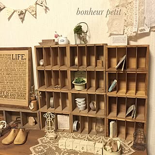 部屋全体/packさんのシューモールド/レース大好き♡*/はんどめいど/木の洋書風...などのインテリア実例 - 2015-11-05 22:30:08