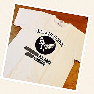 夫の趣味/U.S. AIR FORCE /世田谷ベース/オリジナルデザイン/Tシャツのインテリア実例 - 2015-12-28 11:24:43