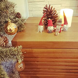 リビング/クリスマスツリー150cm/ニトリ　/niko and…　/クリスマス...などのインテリア実例 - 2016-11-10 23:55:52