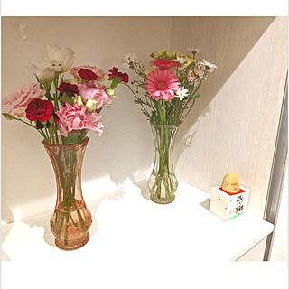 玄関/入り口/植物のある暮らし/花束のプレゼント/春のインテリア実例 - 2021-04-03 23:54:54