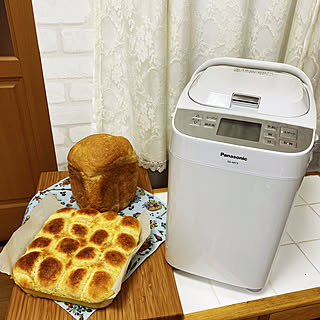 Panasonic ホームベーカリー/ホームベーカリーで食パン/キッチン家電/キッチンのインテリア実例 - 2021-02-10 17:31:26