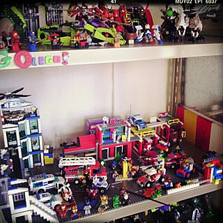 棚/LEGO/子供部屋/子供/おもちゃ...などのインテリア実例 - 2013-09-18 12:23:34