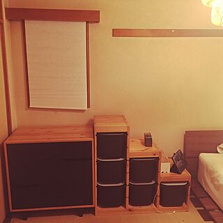 ベッド周り/和室のインテリア/IKEA/和室改造のインテリア実例 - 2016-05-22 19:51:20