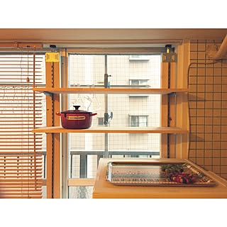 棚/ルクルーゼ/marimekko/チャンネルサポート/DIY...などのインテリア実例 - 2016-06-16 18:44:33