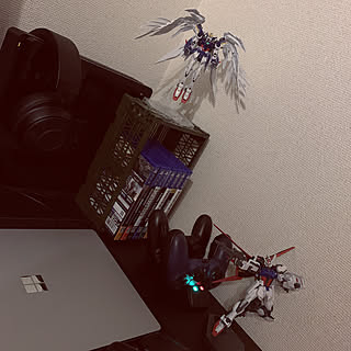 ガンプラをオシャレに飾る方法教えて のインテリア実例 Roomclip ルームクリップ