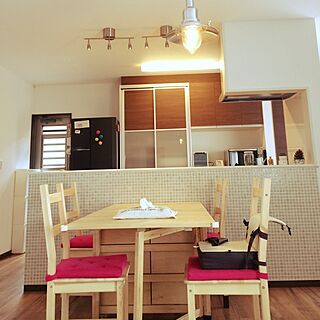 キッチン/IKEA/セリア/タイル/おしゃれな家に憧れます。...などのインテリア実例 - 2014-06-05 11:06:28