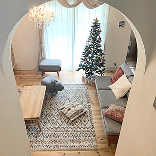 クリスマスコーディネートのインテリア実例 Roomclip ルームクリップ