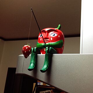 レンジフード/我が家の太公望/イチゴですが/野菜くんのインテリア実例 - 2014-09-05 08:11:40