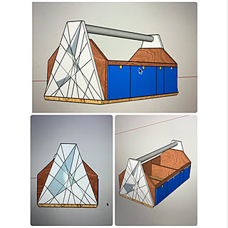 DIYリメイク/DIYクリエイター/工具箱DIY/工具箱リメイク/DIY男子...などのインテリア実例 - 2022-04-02 13:57:49