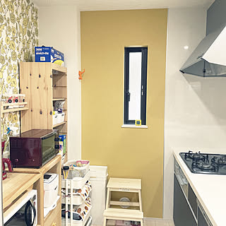 壁紙/DIY/IKEA/キッチンのインテリア実例 - 2021-10-17 11:31:30