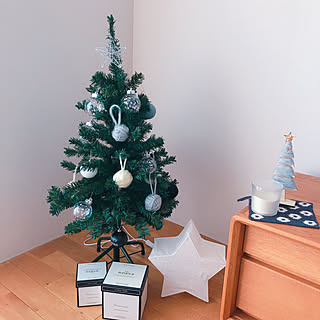 クリスマスツリー/ナチュラル/IKEA/星/北欧...などのインテリア実例 - 2019-12-03 22:22:10