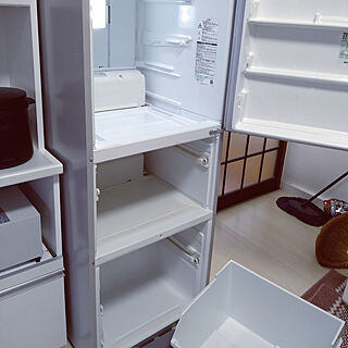 冷蔵庫の掃除/ダイニングキッチン/昭和の家のインテリア実例 - 2021-12-25 14:46:24