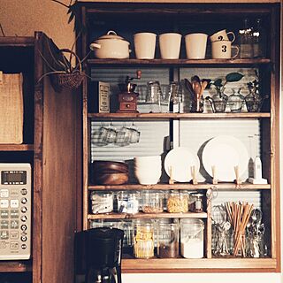 観葉植物/一人暮らし/フェイクグリーン/いなざうるす屋さん/食器...などのインテリア実例 - 2016-05-21 19:55:06