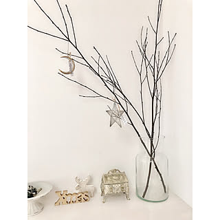 木の枝 木の枝ディスプレイのおしゃれなアレンジ 飾り方のインテリア実例 Roomclip ルームクリップ