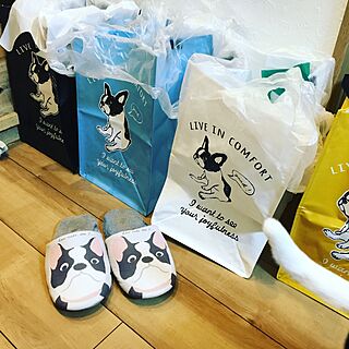 キッチン/300円均一/ゴミ箱/犬と子供と暮らす/いぬと暮らす...などのインテリア実例 - 2017-01-31 19:57:45