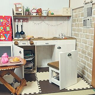 ベッド周り/リメイクシート/ベッド周りではありませんm(_ _)m/子供部屋/キッズスペース...などのインテリア実例 - 2015-03-16 17:45:50