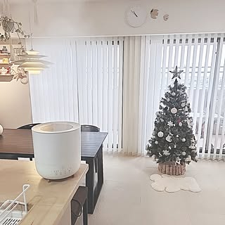 乾燥対策/クリスマス/クリスマスツリー/アルザスツリー/アルザスツリー150cm...などのインテリア実例 - 2023-11-30 08:17:13