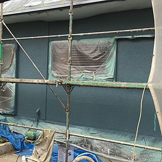 壁/天井/ブルーグレーの壁/外壁塗装のインテリア実例 - 2016-07-05 12:27:08