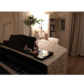 サルタレッリ/ヘレンド/グランドピアノがある部屋/掃除しやすい家/ヘレンド ウィーンのバラ...などのインテリア実例 - 2022-02-07 22:03:16