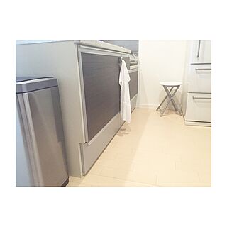 キッチン/無印良品の冷蔵庫/ダストボックスのインテリア実例 - 2015-12-20 11:25:04