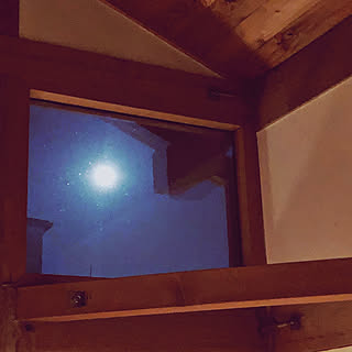 月が見える窓/壁/天井のインテリア実例 - 2021-05-01 00:46:14