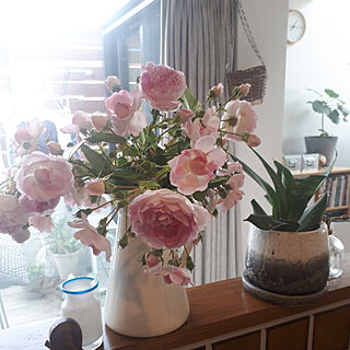 キッチン/バラ/癒し/植物のある暮らし/お花のある暮らし...などのインテリア実例 - 2020-05-17 13:20:49