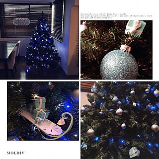 リビング/TIFFANY&Co./ティファニー/クリスマスツリー/クリスマス...などのインテリア実例 - 2016-11-26 21:57:41