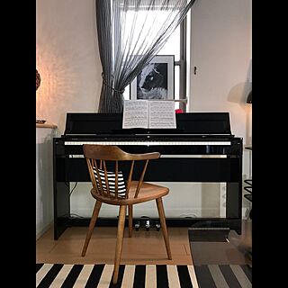 IKEA/アップライトピアノ/ピアノ/机/一人暮らし...などのインテリア実例 - 2020-01-16 18:37:37
