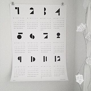 壁/天井/モノトーン/白黒/snug.studio/IKEA...などのインテリア実例 - 2015-01-11 17:26:32
