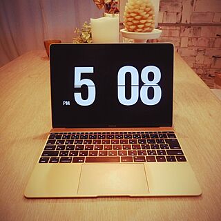 パタパタ時計スクリーンセーバーのインテリア実例 Roomclip ルームクリップ