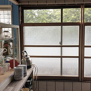 壁/天井/窓/DIY/白い部屋/レトロ...などのインテリア実例 - 2020-06-14 08:22:25