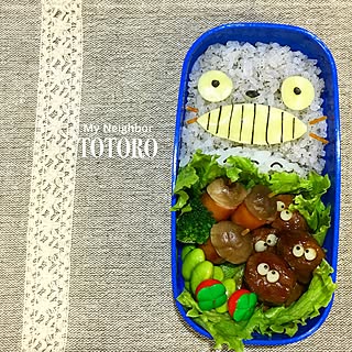 となりのトトロ/トトロ/ジブリ/幼稚園弁当/キャラ弁...などのインテリア実例 - 2016-11-01 08:59:06