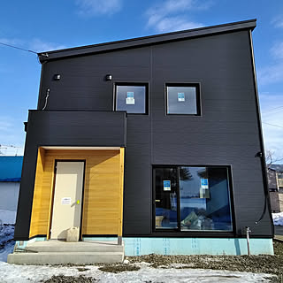 玄関/入り口/新築建築中/建坪28坪/14坪/狭小住宅...などのインテリア実例 - 2019-01-13 13:08:10