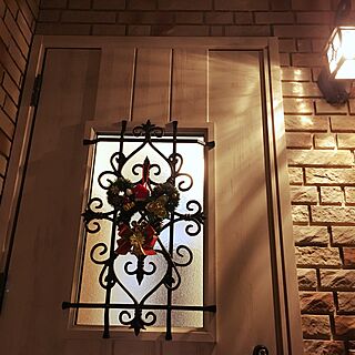 玄関/入り口/クリスマス/クリスマスリース/ディズニーのインテリア実例 - 2016-11-09 23:13:22